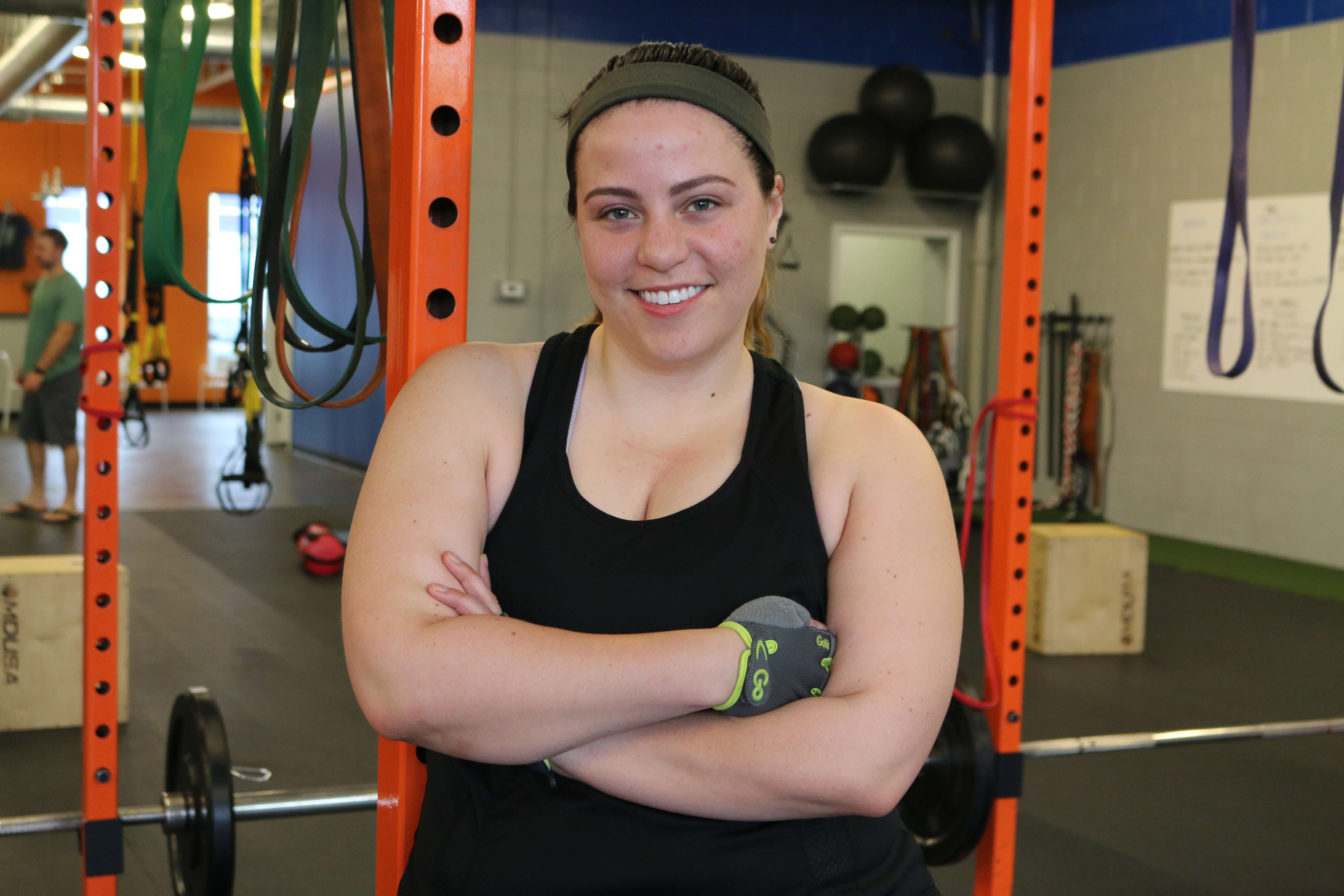 Alexis Moe, Client of the Month at Transformation Fitness and Wellness