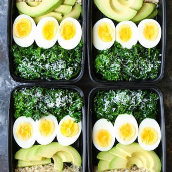Avocado and Egg Breakfast Meal Prep