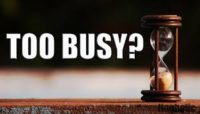 Are you busy?